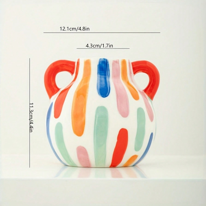 Modern Geometric Ceramic Vase  – Propagation Station Vase Bewertung und Preis