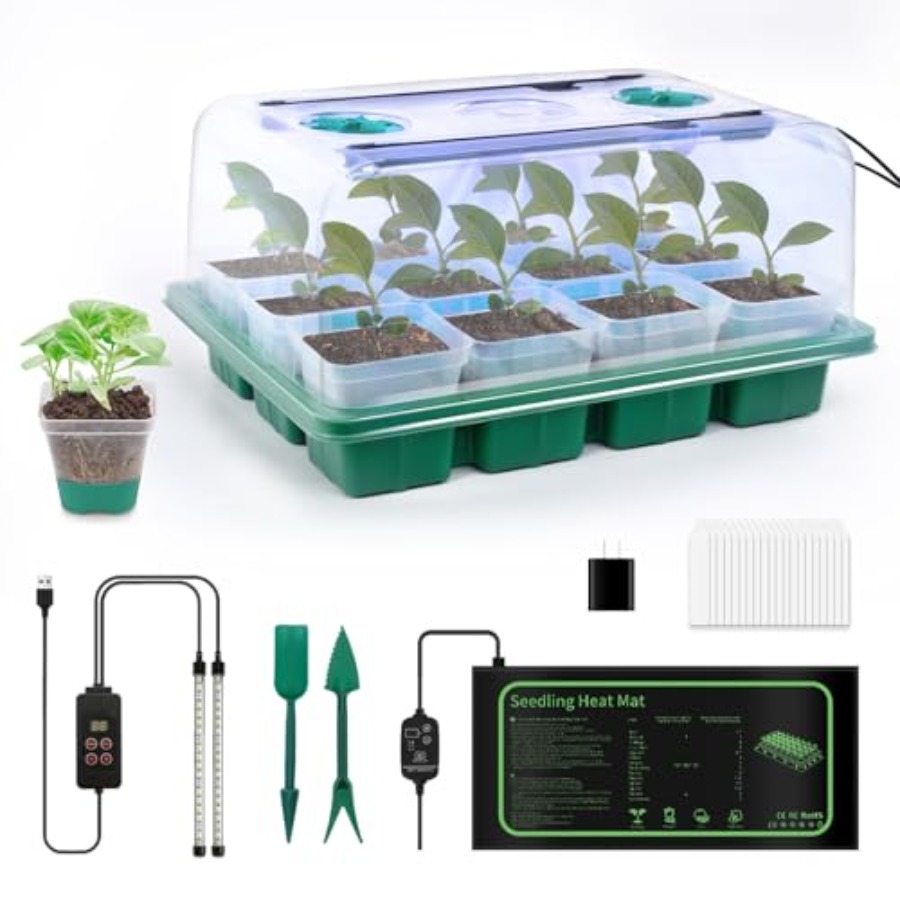 Seed Starter Kit with Grow Lig – Humidity Dome Kit Bewertung und Preis