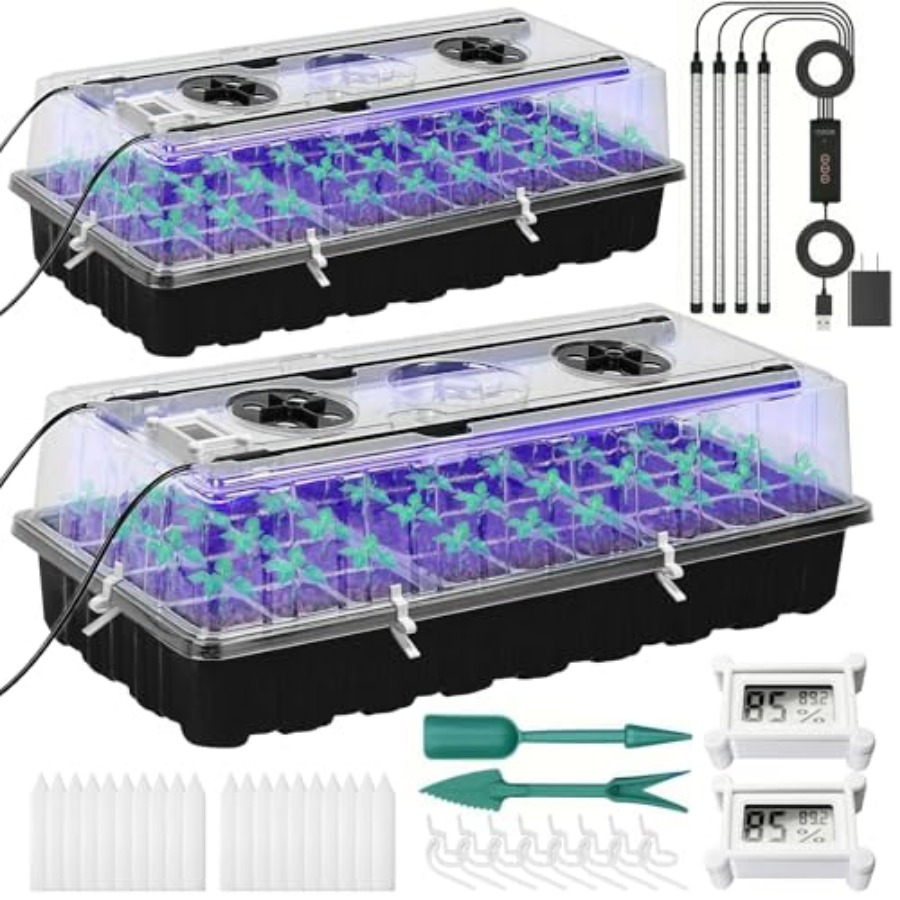 Seed Starter Tray with Grow Li – Humidity Dome Kit Bewertung und Preis