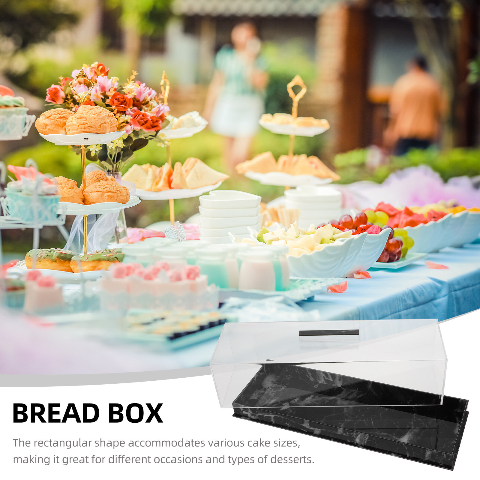 Rectangular Cake Display Box A – Plastic Dome Clear Bewertung und Preis