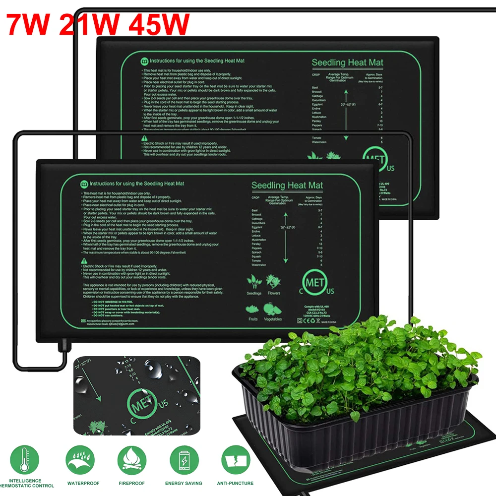 10/25/50CM Seedling Heat Mat I – Heat Mat Seedling Bewertung und Preis
