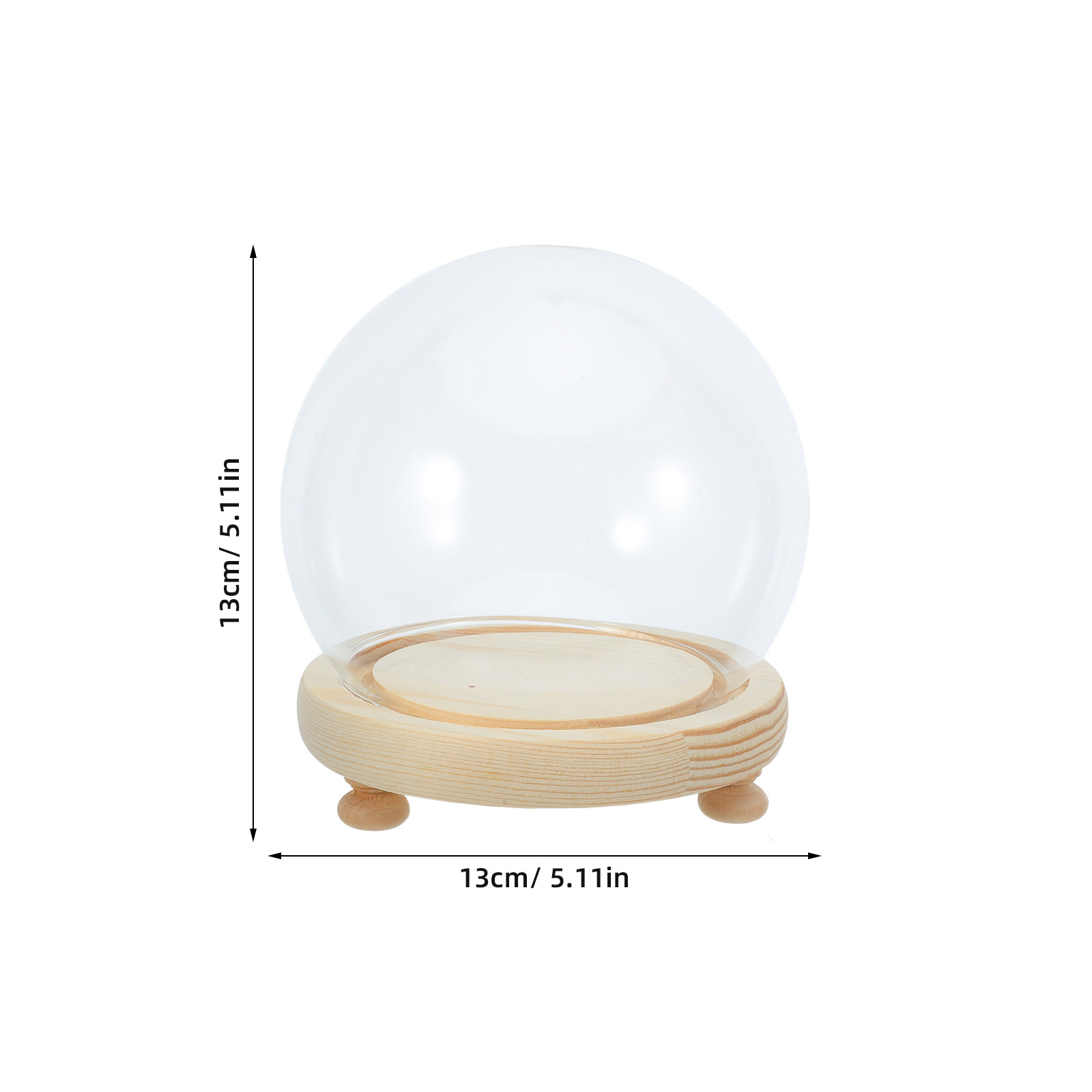 Preserved Flower Glass Dome El – Plastic Dome Clear Bewertung und Preis